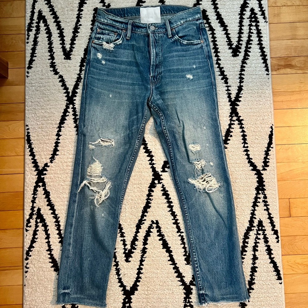 Mother Denim The Cheeky in Forbidden Fruit